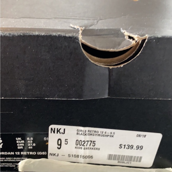 Retro Jordan’s used once or twice . Mint condition. - Picture 2 of 2